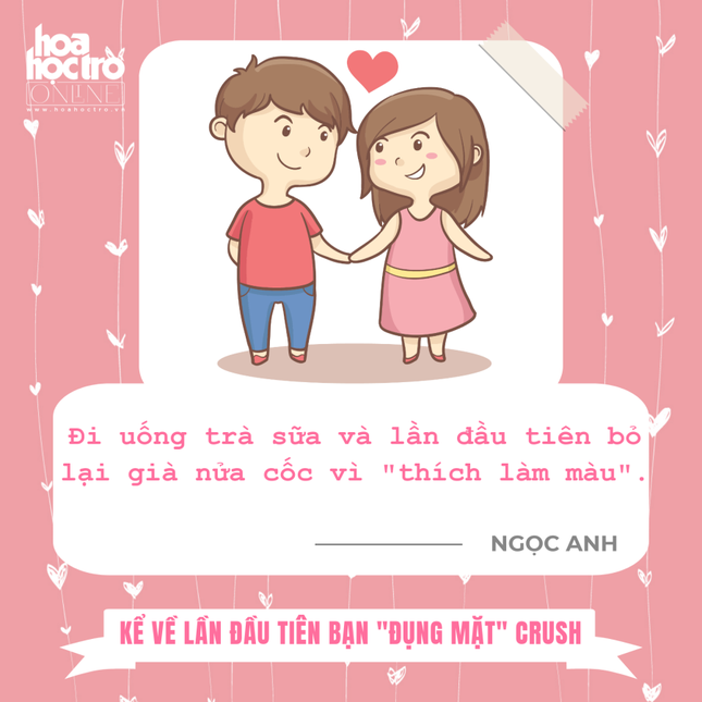 Bạn có nhớ buổi hẹn hò đầu tiên với "crush" diễn ra như thế nào không? ảnh 2