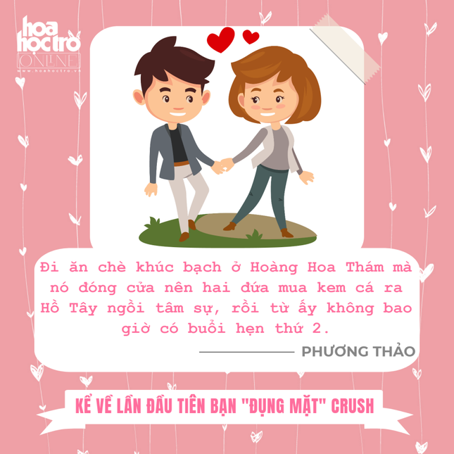 Bạn có nhớ buổi hẹn hò đầu tiên với "crush" diễn ra như thế nào không? ảnh 4