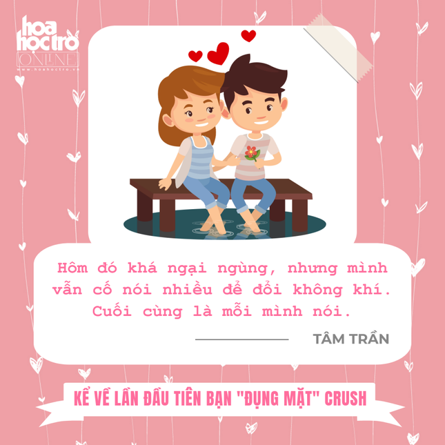 Bạn có nhớ buổi hẹn hò đầu tiên với "crush" diễn ra như thế nào không? ảnh 5