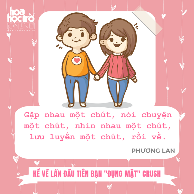 Bạn có nhớ buổi hẹn hò đầu tiên với "crush" diễn ra như thế nào không? ảnh 10