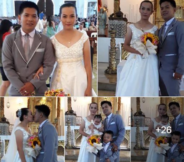 Ấn tượng lễ cưới rước dâu bằng thuyền giữa lênh đênh nước lụt ảnh 3