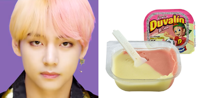 Đại sứ hình ảnh cho đồ ăn ngọt toàn cầu thuộc về… mái tóc mới của V (BTS) ảnh 5
