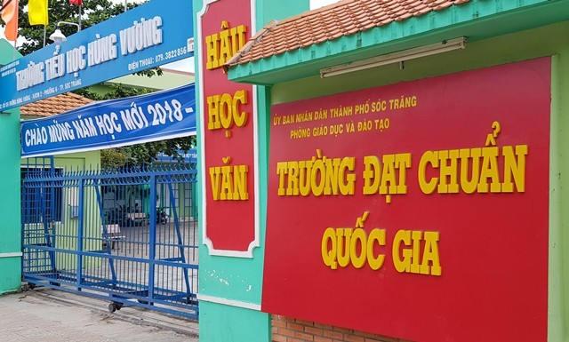 Hiệu trưởng bị đình chỉ công tác vì xây dựng bếp ăn cho học sinh ảnh 1