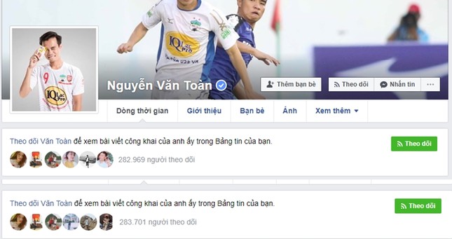 Việt Nam chiến thắng, người hâm mộ gây "bão" trên Facebook các cầu thủ ảnh 3