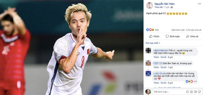 Facebook các cầu thủ: Quang Hải "vẫn đẹp trai nhé", Tiến Dũng "cứ ăn ngon và khỏe là vui" ảnh 4