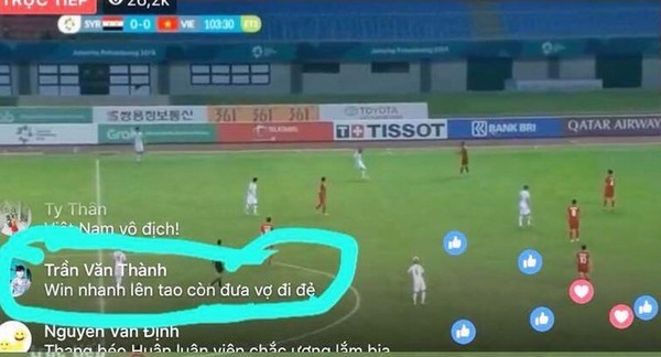 Loạt ảnh hài hước của dân mạng sau chiến thắng lịch sử của đội tuyển Olympic Việt Nam ảnh 8