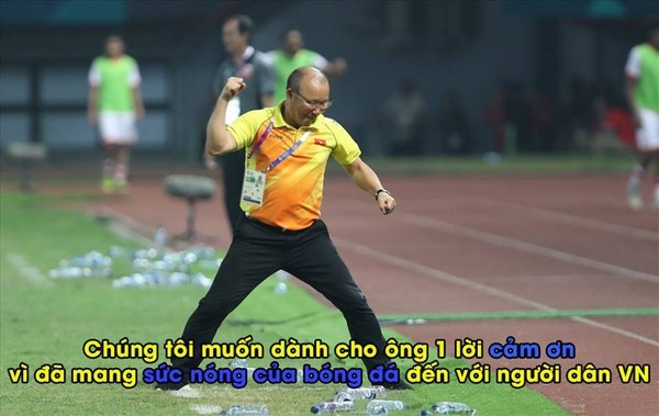 Loạt ảnh hài hước của dân mạng sau chiến thắng lịch sử của đội tuyển Olympic Việt Nam ảnh 12