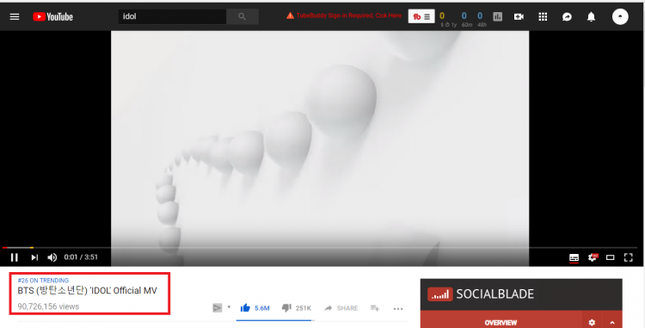 BTS rớt khỏi top search lẫn #1 trending Youtube vì bị U23 Việt Nam chiếm sóng ảnh 5