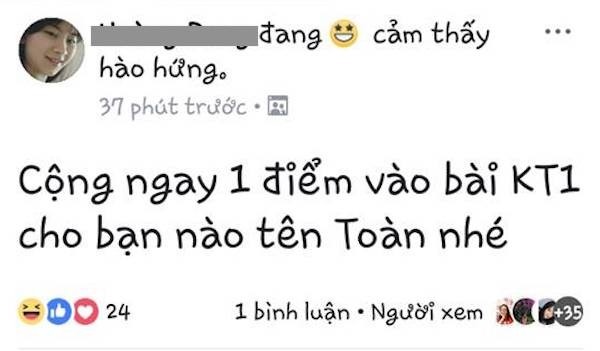 Việt Nam thắng tứ kết, giáo viên miễn kiểm tra bài cũ, cộng điểm cho những ai tên Toàn ảnh 3