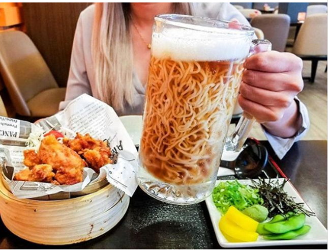Món mì bia gây sốt, giới trẻ đua nhau check-in ảnh 2