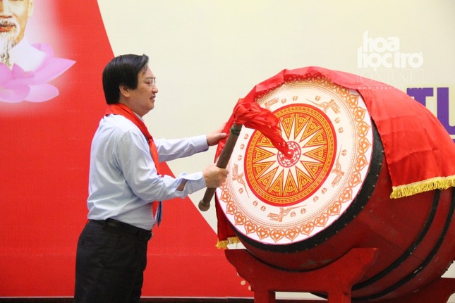 Hà Nội: Các bạn tween trường Đoàn Thị Điểm "Tự học - Tự chủ - Tự tin" đón năm học mới ảnh 5