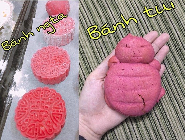 Những "siêu phẩm" bánh trung thu của chị em: Có nhiều người sinh ra không phải để làm bánh ảnh 1