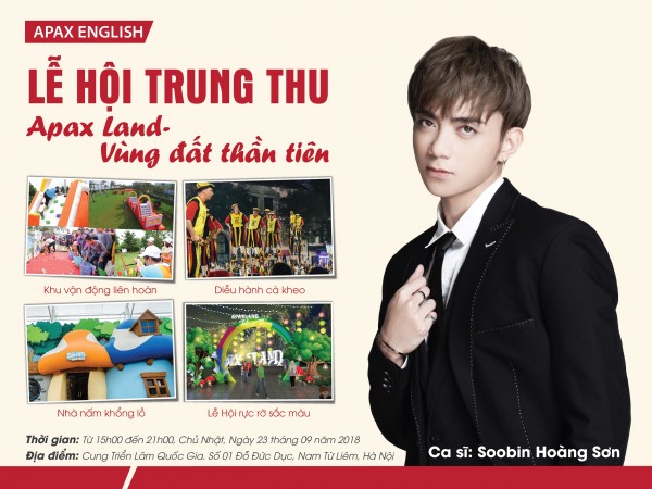 Soobin Hoàng Sơn sẽ có mặt trong Lễ hội Trung Thu hoành tráng nhất 2018 ảnh 3