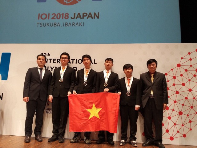 Học sinh Việt Nam đoạt Huy chương Vàng Olympic Tin học quốc tế ảnh 1