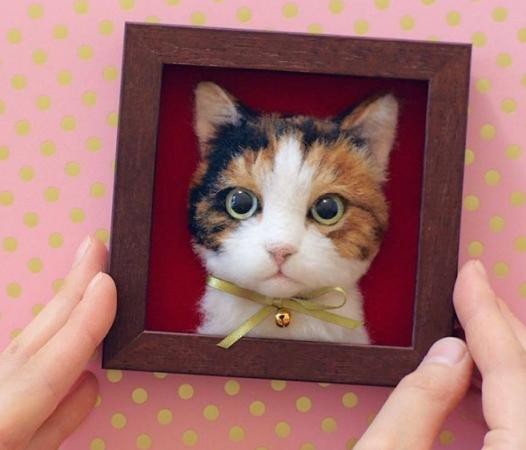 Ngất ngây với tranh 3D siêu thực làm từ lông cừu của nghệ sĩ Nhật Bản ảnh 7