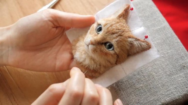 Ngất ngây với tranh 3D siêu thực làm từ lông cừu của nghệ sĩ Nhật Bản ảnh 4