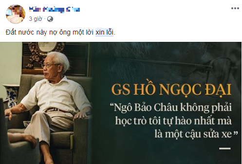 Nhiều người xin lỗi GS Hồ Ngọc Đại sau khi nghe những chia sẻ trực tiếp của "cha đẻ" CNGD ảnh 4