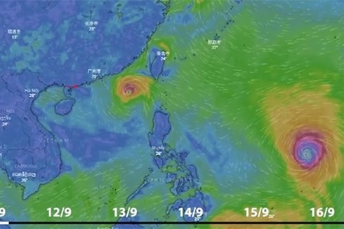 Bão số 5 sẽ gây mưa lớn, siêu bão Mangkhut đổi hướng đi, xu hướng tiến vào Bắc Bộ ảnh 2