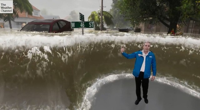 Công nghệ 3D dự báo siêu bão “quái vật” sắp càn quét Mỹ ảnh 1