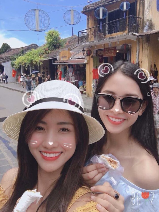 Nhan sắc đời thường xinh rạng ngời của nữ sinh 2K đăng quang Hoa hậu Việt Nam 2018 ảnh 6
