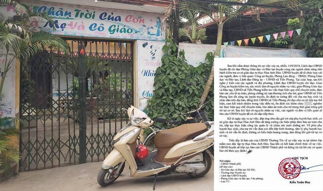 Hà Nội: Báo cáo UBND thành phố vụ bé trai bị rách bộ phận sinh dục khi chơi ở lớp ảnh 1
