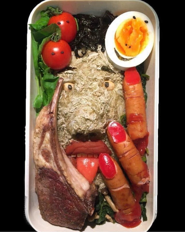 Mở hộp cơm người yêu mang cho mà thấy cảnh này thì chắc "ám ảnh cả đời" ảnh 2