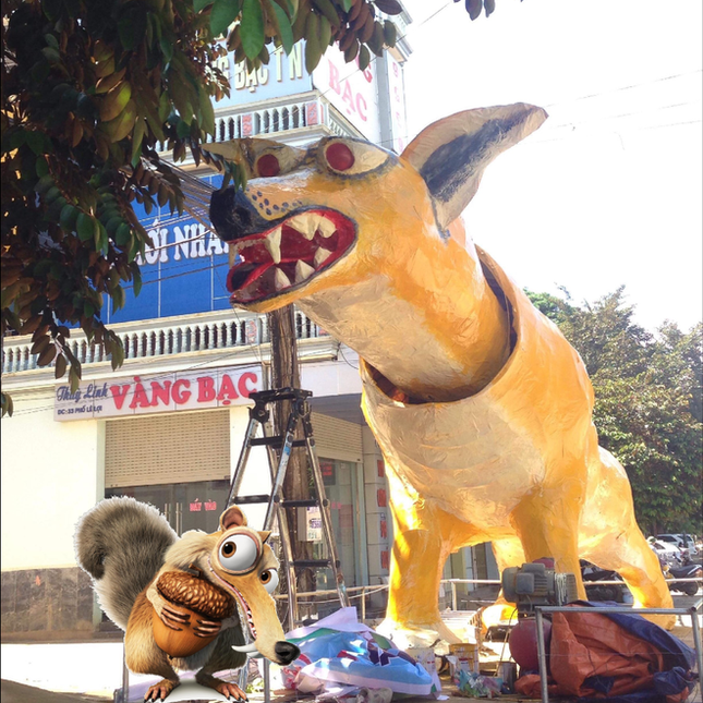 Linh vật Trung Thu nhưng lại lai giữa chó và chồn khiến dân mạng vừa cười lăn lộn ảnh 2