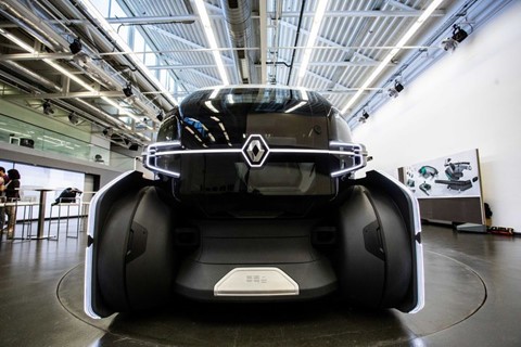 Chiêm ngưỡng xe tự lái hình thù lạ của Renault ảnh 3