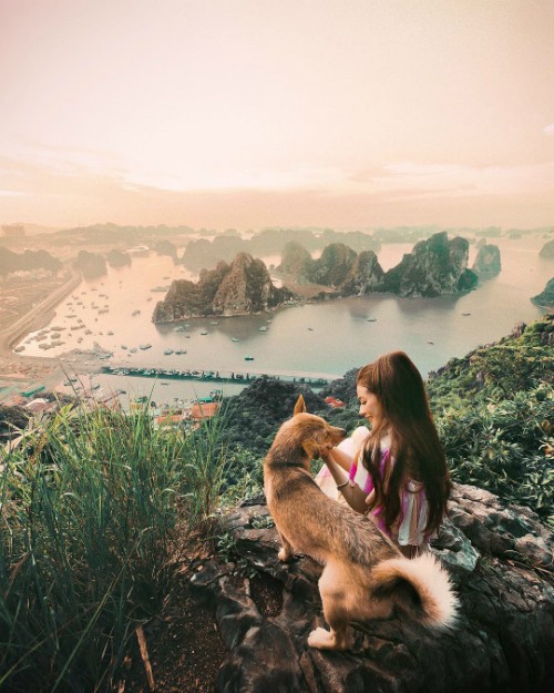 "Công chúa tóc mây" gốc Việt khiến thế giới sửng sốt vì cảnh đẹp Việt Nam ảnh 4