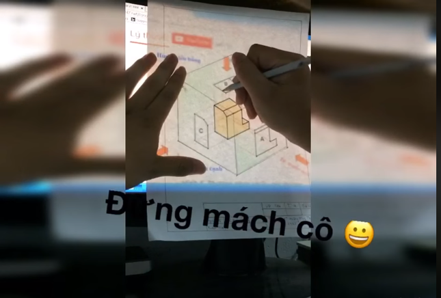 Đừng vội "bó tay" với bài tập vẽ môn Công nghệ, có thể bạn chưa biết cách này! ảnh 3