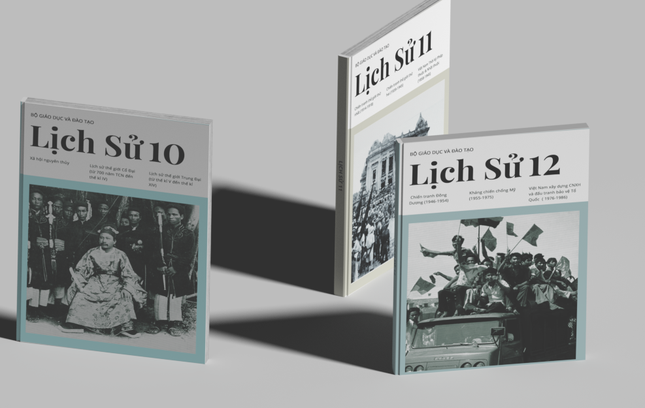 Chiêm ngưỡng bộ SGK Lịch sử được nam sinh cấp Ba tái thiết kế đẹp như artbook ảnh 1