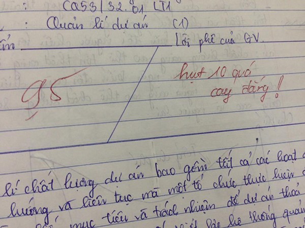 Những lời phê "bá đạo" của thầy cô mà sinh viên nhận về không biết nên cười hay khóc ảnh 7