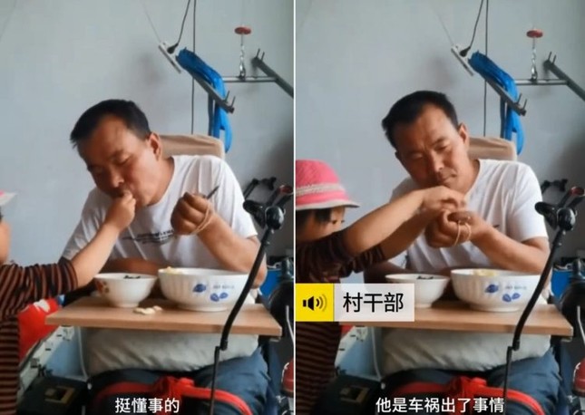 Bé gái 6 tuổi một mình chăm sóc cha tàn tật suốt nhiều năm, làm tan chảy hàng triệu trái tim ảnh 4
