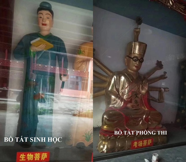 Dân mạng Trung nháo nhào truy tìm "ngôi đền 4.0" có tượng thần visa, thần phòng thi ảnh 4