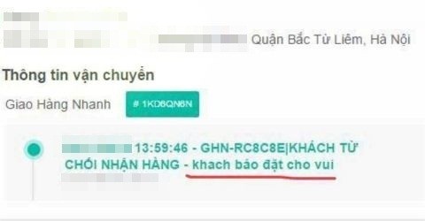 Những lý do hủy đơn hàng không thể "bá đạo" hơn của các "thượng đế" ảnh 5