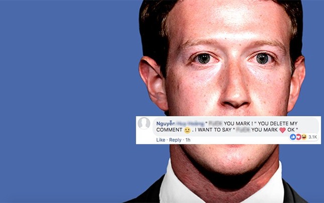 Dân mạng phẫn nộ vì bình luận tục tĩu từ một người Việt trên fanpage của Mark Zuckerberg ảnh 1