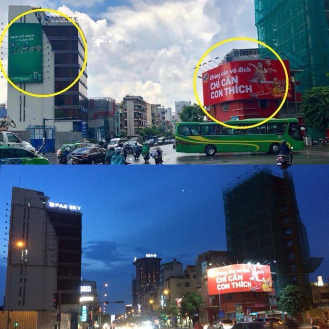 Cập nhật “đại chiến” pano quảng cáo: "Nhà vô địch" đã rút lui? ảnh 1