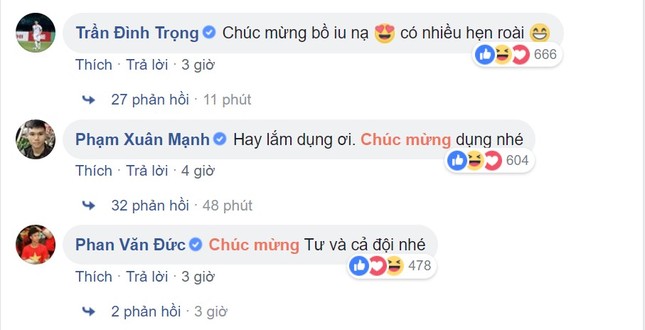 Bùi Tiến Dũng ghi bàn đưa Viettel lên V-League, đồng đội và người hâm mộ rần rần chúc mừng ảnh 2