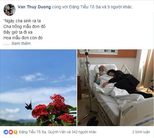 Nghẹn ngào đọc bức thư của cháu gái Tô Sa gửi thầy Văn Như Cương trong ngày giỗ đầu ảnh 2