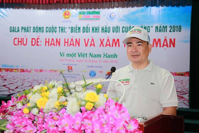 Sinh viên ĐH Hải Phòng hào hứng trong Lễ phát động cuộc thi về biến đổi khí hậu ảnh 4