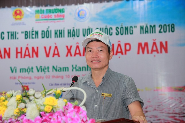 Sinh viên ĐH Hải Phòng hào hứng trong Lễ phát động cuộc thi về biến đổi khí hậu ảnh 3