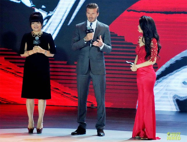 Beckham đã từng đồng ý trở thành gương mặt thương hiệu của hang Jaguar tại Trung Quốc.
