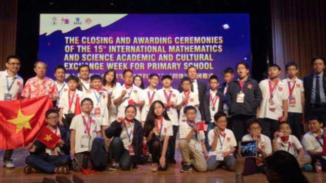 Học sinh Việt Nam giành 8 huy chương vàng kỳ thi Toán và Khoa học quốc tế ảnh 1