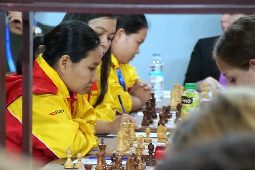 Cờ vua Việt Nam tấn công vào thứ hạng cao ở Olympiad ảnh 4