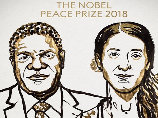 Nobel Hòa Bình 2018 vinh danh hai nhà hoạt động chống bạo lực tình dục ảnh 1
