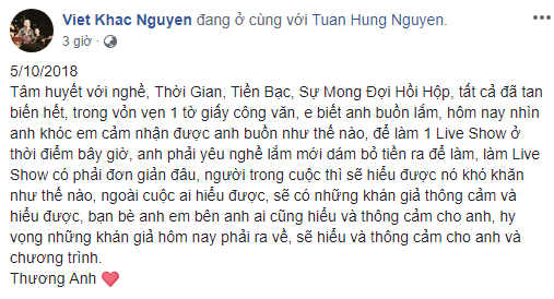 Bị hủy liveshow kỷ niệm 20 năm đi hát trước giờ G, Tuấn Hưng bật khóc chia sẻ đầy cay đắng ảnh 7