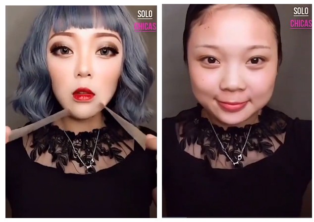 Tận mắt chứng kiến trình trang điểm đã đạt đến "cảnh giới" của những "gái xấu nhưng biết phấn đấu" ảnh 3