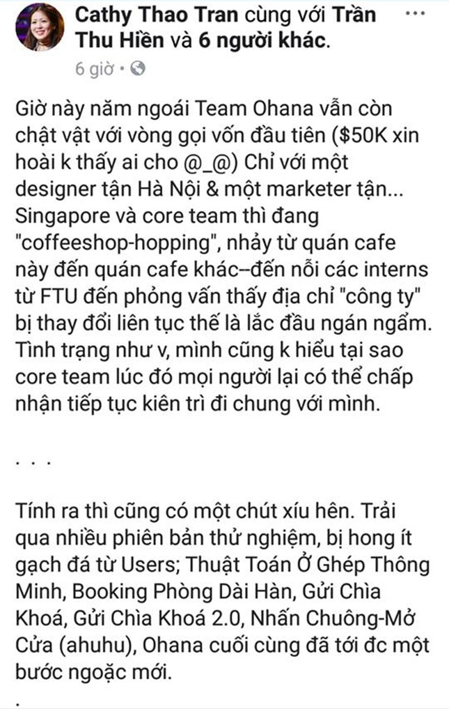 Bị "ném đá" vì tỏ ra ngây thơ trong Shark Tank, nữ CEO 9X viết tâm thư trải lòng trên Facebook ảnh 2
