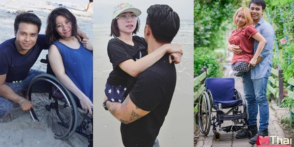 Hàng triệu người rơi nước mắt trước chuyện tình ngọt ngào của cô gái không chân và chàng "soái ca" ảnh 1