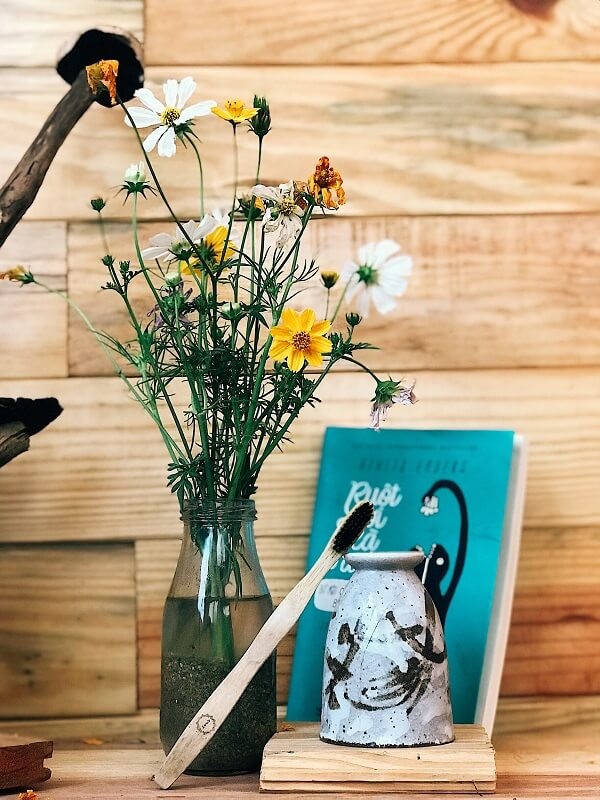 "Sống xanh" (Zero Waste): Đã có ống hút tre, bây giờ còn có ly sợi rơm và bàn chải tre ảnh 3